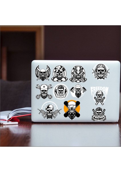 Zombie Sticker Set-2 15 Parça Telefon, Tablet, Defter, Laptop Sticker fiyatları