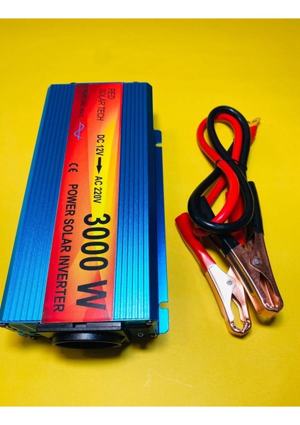 12 Volt 3000 Watt Tam Sınüs Inverter