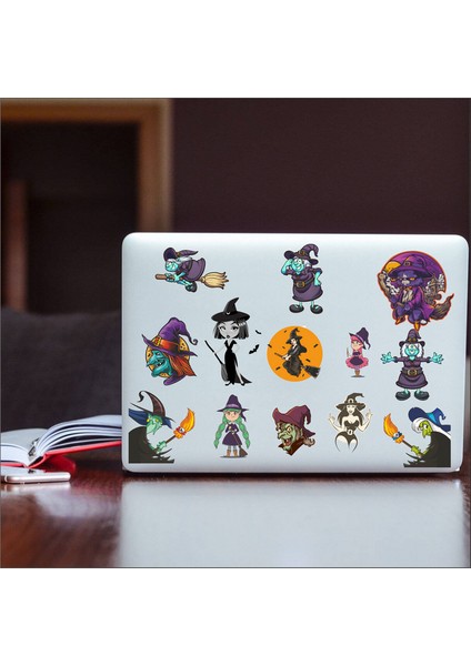 İskelet Sticker Set-6 15 Parça Telefon, Tablet, Defter, Laptop Sticker fiyatları