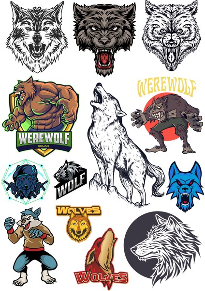 Kurt Sticker Set-1 13 Parça Telefon, Tablet, Defter, Laptop Sticker