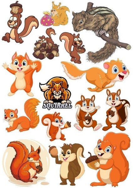 Sincap Sticker Set-1 16 Parça Telefon, Tablet, Defter, Laptop Sticker