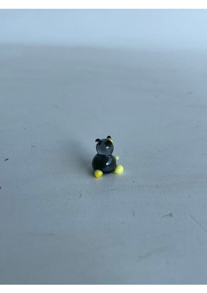 El Yapımı Mini Murano Cam Ayı Biblo A124-03