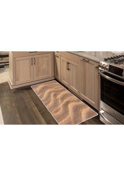 Kaymaz Deri Taban Tezgah Önü Mutfak Paspası 75X150 cm No: 686