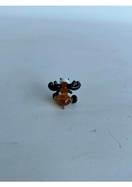 El Yapımı Mini Murano Cam Geyik Biblo A122-02