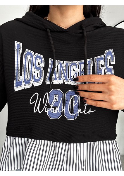 Los Angeles Yazılı Kadın Sweaters