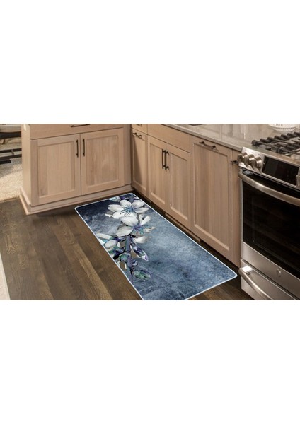 Kaymaz Deri Taban Tezgah Önü Mutfak Paspası 75X150 cm No: 628