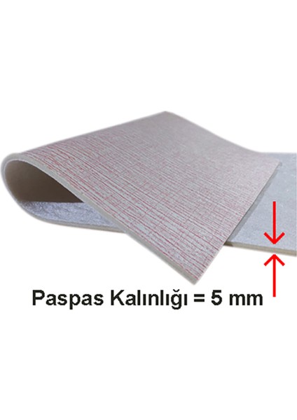 Kaymaz Deri Taban Tezgah Önü Mutfak Paspası 75X150 cm No: 684
