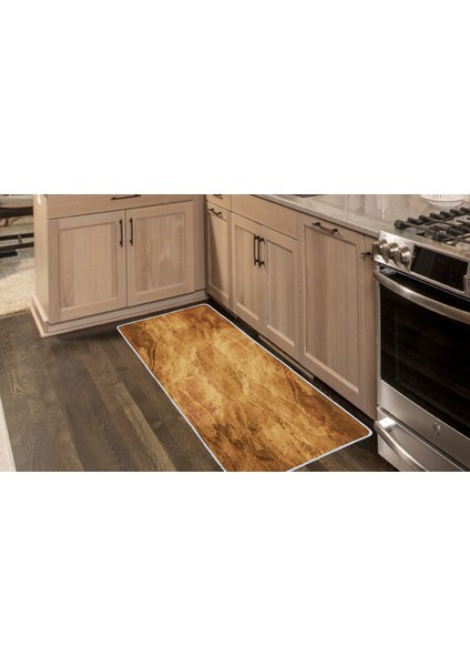 Kaymaz Deri Taban Tezgah Önü Mutfak Paspası 75X150 cm No: 625