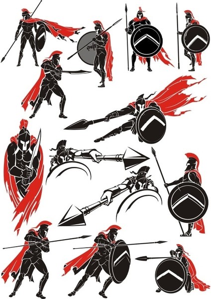 Spartalı Sticker Set 2 20 Parça Telefon, Tablet, Defter, Laptop Sticker