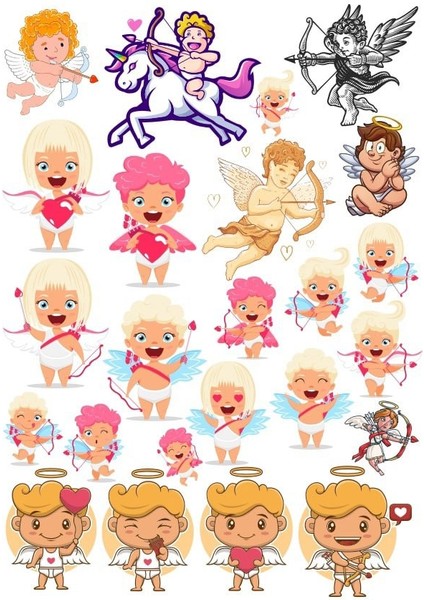 Eros Sticker Set 6 20 Parça Telefon, Tablet, Defter, Laptop Sticker