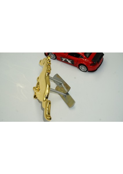 Ranger Koşan At Ön Panjur Vidalı Gold Metal Logo