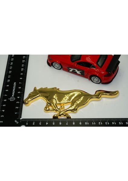 Ranger Koşan At Ön Panjur Vidalı Gold Metal Logo