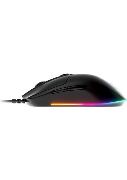 Rival 3 Rgb Gaming Mouse + Qck Large Mouse Pad fırsatları