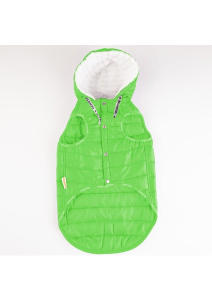 Railway Neon Green Su Geçirmez Orta-Büyük Irk Köpek Yelek Yağmurluk modelleri