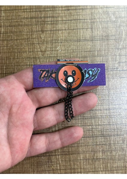 7x2 cm Zincirli Ayıcıklı Arma Yama Dikiş Aksesuarı