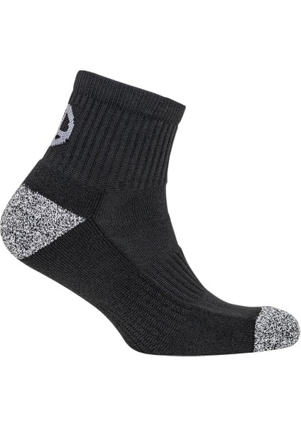 Dört Mevsim Siyah Patik Çorap Unisex Coolmax modelleri