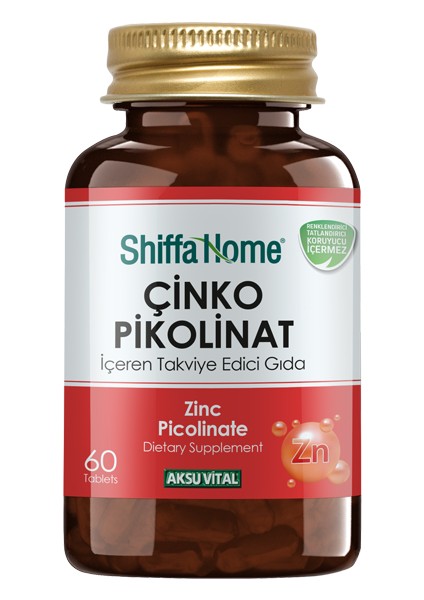 Shiffa Home Çinko Pikolinat 60 Tablet