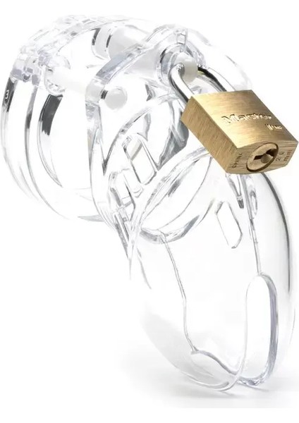 Love Glow CB6000S Chastity Cock Cage Penis Esaret Kafesi Clear S