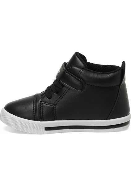 617216.P3PR Siyah Kız Çocuk High Sneaker