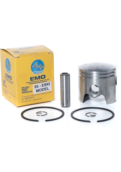 Peugeot (Pejo) 105 (70 Cc) Piston Komple Set – 95 Model