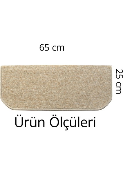 Bukle Halıdan Alınlıklı Basamak ve Merdiven Paspası 16'lı