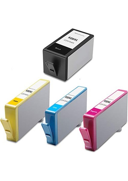 920XL Hp Officejet 7000 Muadil Kartuş Seti 4 Renkli modelleri
