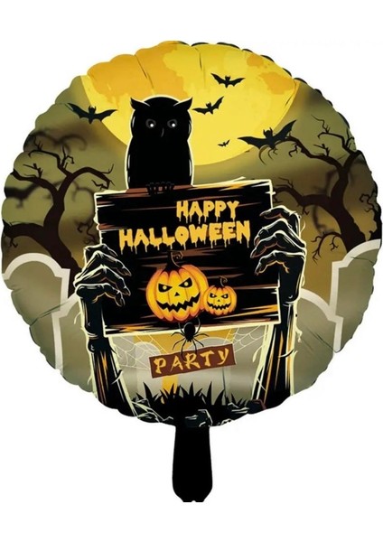 Happy Halloween Cadılar Bayramı Folyo Balon 1 Adet