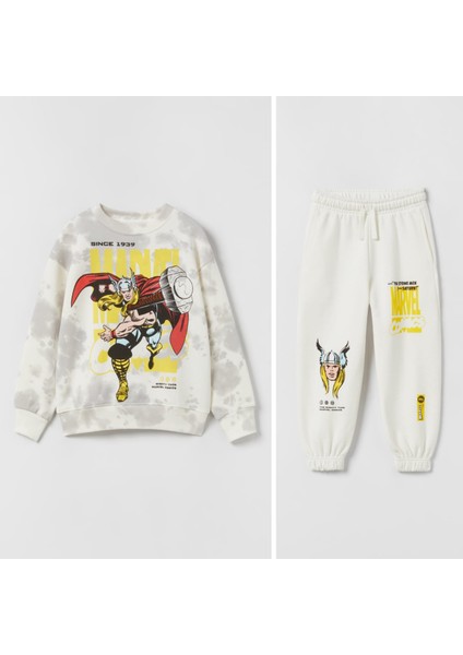 Yigit Butik Marvel Baskılı Erkek Çocuk Takımı