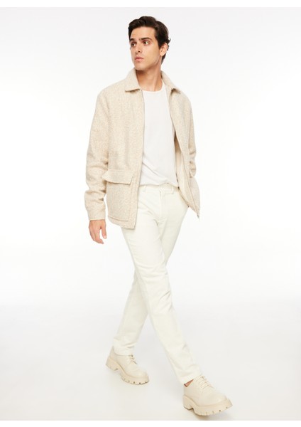 Kırık Beyaz Erkek Normal Chino Pantolon F3WM-PNT168 fiyatları