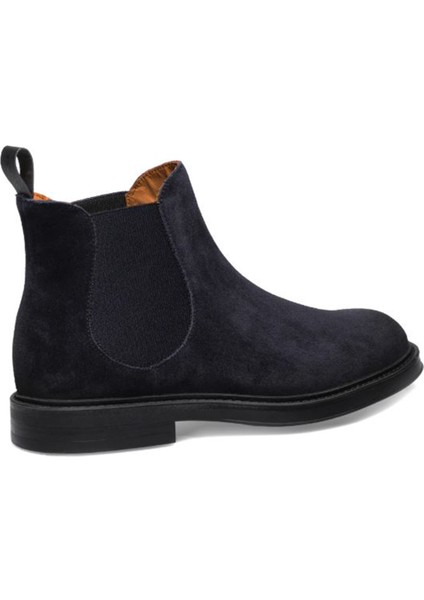 Erkek Bot 73A3 Frau Waxy Ankle Boot Blu (Navy) modelleri