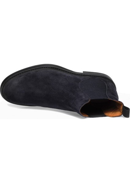 Erkek Bot 73A3 Frau Waxy Ankle Boot Blu (Navy) fırsatları