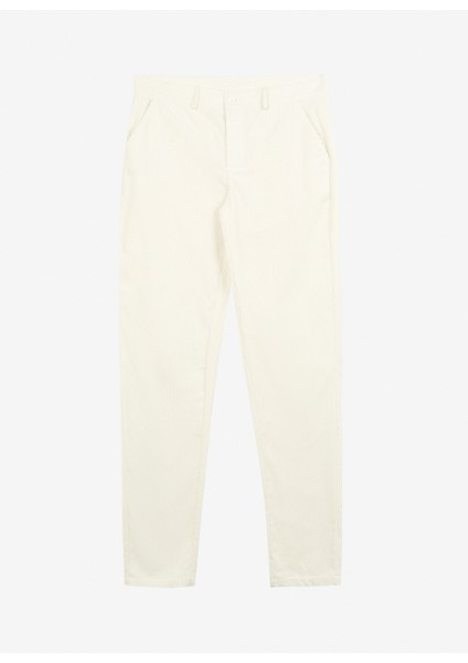 Kırık Beyaz Erkek Normal Chino Pantolon F3WM-PNT168 fiyatları