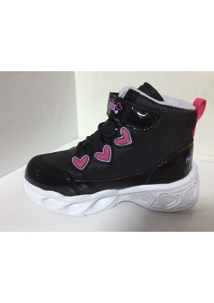 Kids Ptk Işıklı Içi Miflon Ortopedik Kız Çocuk Yarım Bot - Cool - Kids Ptk - Gümüş - 27 - ST02268-GÜMÜŞ-27 modelleri