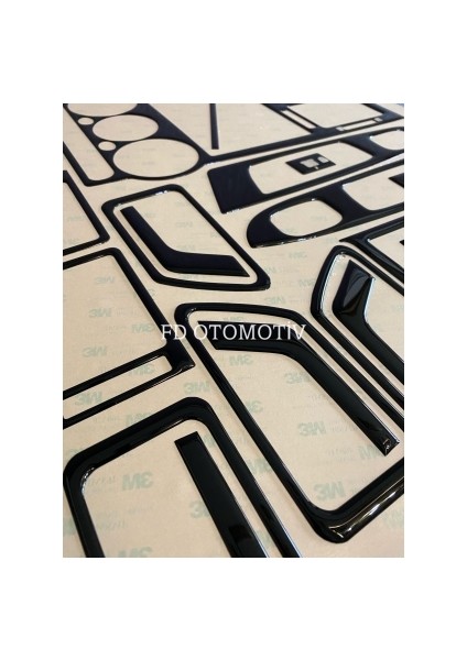 FD Otomotiv Hyundai Getz 2001 - 2010 Maun Kaplama Piano Black Renk fiyatları