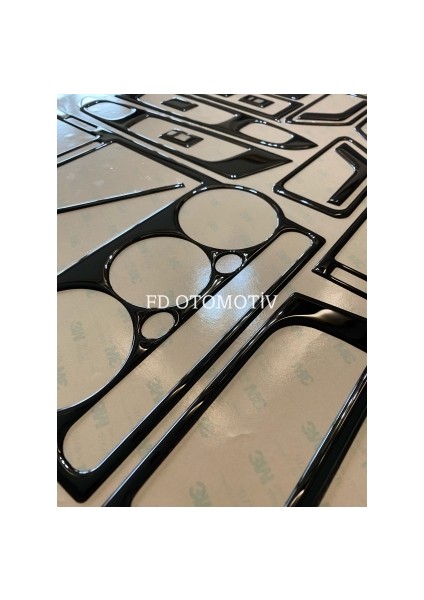 FD Otomotiv Hyundai Getz 2001 - 2010 Maun Kaplama Piano Black Renk modelleri