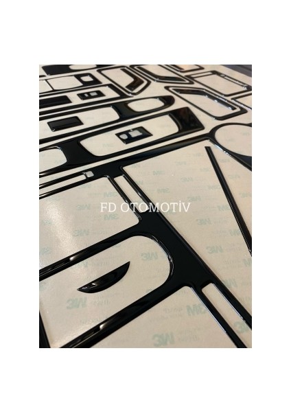 FD Otomotiv Hyundai Getz 2001 - 2010 Maun Kaplama Piano Black Renk fırsatları