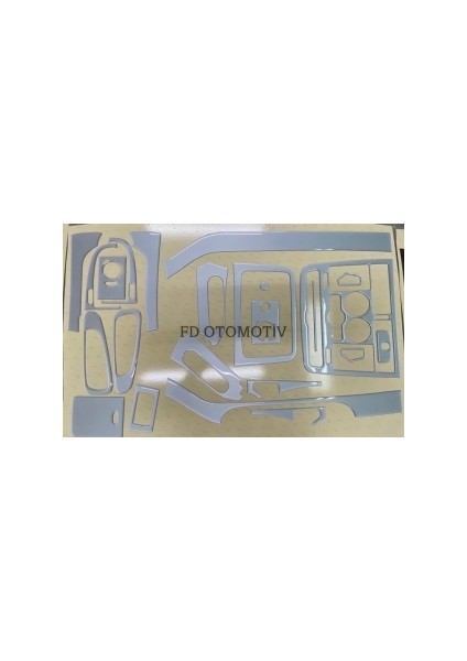 Fd Otomotiv Mercedes Vito Viano 2004-2013 Maun Kaplama Seti Piano Black Renk