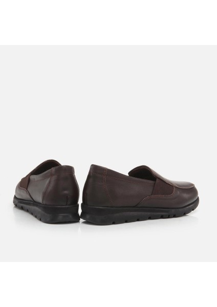 01AYH276920A480  Deri Kahve Kadın Loafer