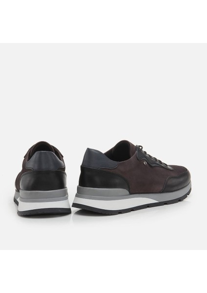 02AYH277550A231 Deri Gri Erkek Spor Ayakkabı modelleri