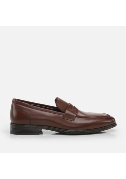 02AYH277440A480 Deri Kahve Erkek Loafer