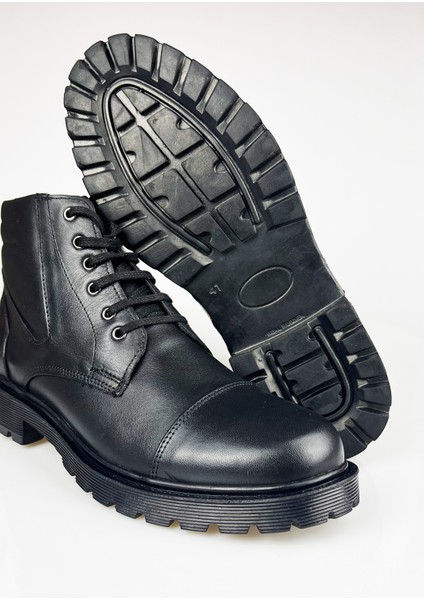 Deri Siyah Erkek Kışlık Bot indirimleri
