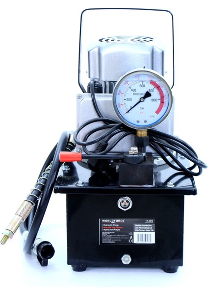 11498 Hidrolik Yağ Ünitesi Hidrolik Pompa 1000 Bar 0.75 Kw 220V 4 Litre