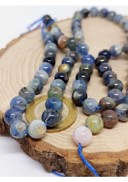 Kyanit Taşı Karışık Renkler Kolye 8mm (Sabit Klipsli) fırsatları