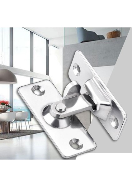 90 Derece Paslanmaz Çelik Mandal Sağ Açı Kapı Kilidi (Yurt Dışından) indirimleri