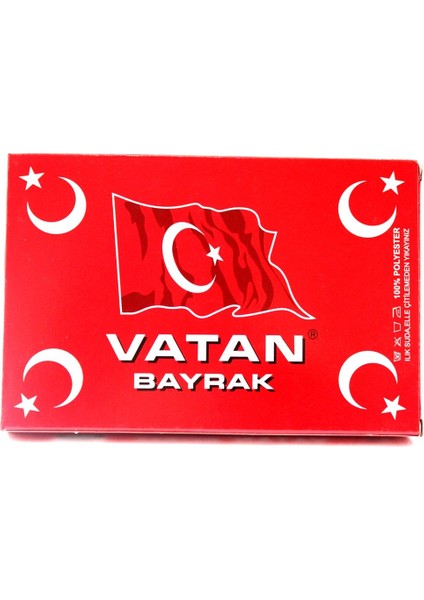 Kumaş Bayrak 80 x 120 cm Ebat Vatan