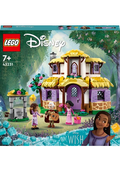 ® | Disney Asha'nın Evi 43231 - 7 Yaş ve Üzeri Çocuklar ve Disney Dilek Filminin Hayranları için İnşa Edilebilen Yaratıcı Oyuncak Yapım Seti (509 Parça) modelleri