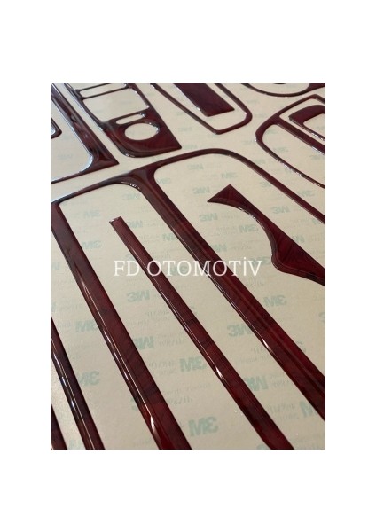 FD Otomotiv Fiat Linea Torpido, Konsol, Trim, Göğüs Kaplama Seti Maun Renk fırsatları