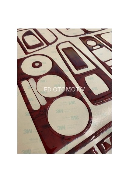 FD Otomotiv Fiat Linea Torpido, Konsol, Trim, Göğüs Kaplama Seti Maun Renk indirimleri