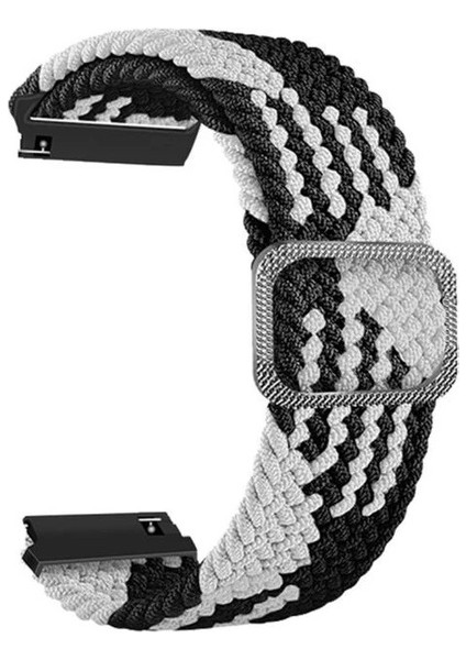 Amazfit Gtr Mini / Amazfit Gts 4 Mini Uyumlu Loop Dokuma Ayarlanır Tokalı Kordon 20MM