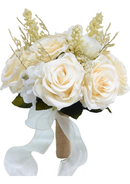 Kurdeleli Düğün Buketi Duşu Için Düğün Buketi (Yurt Dışından) fiyatları